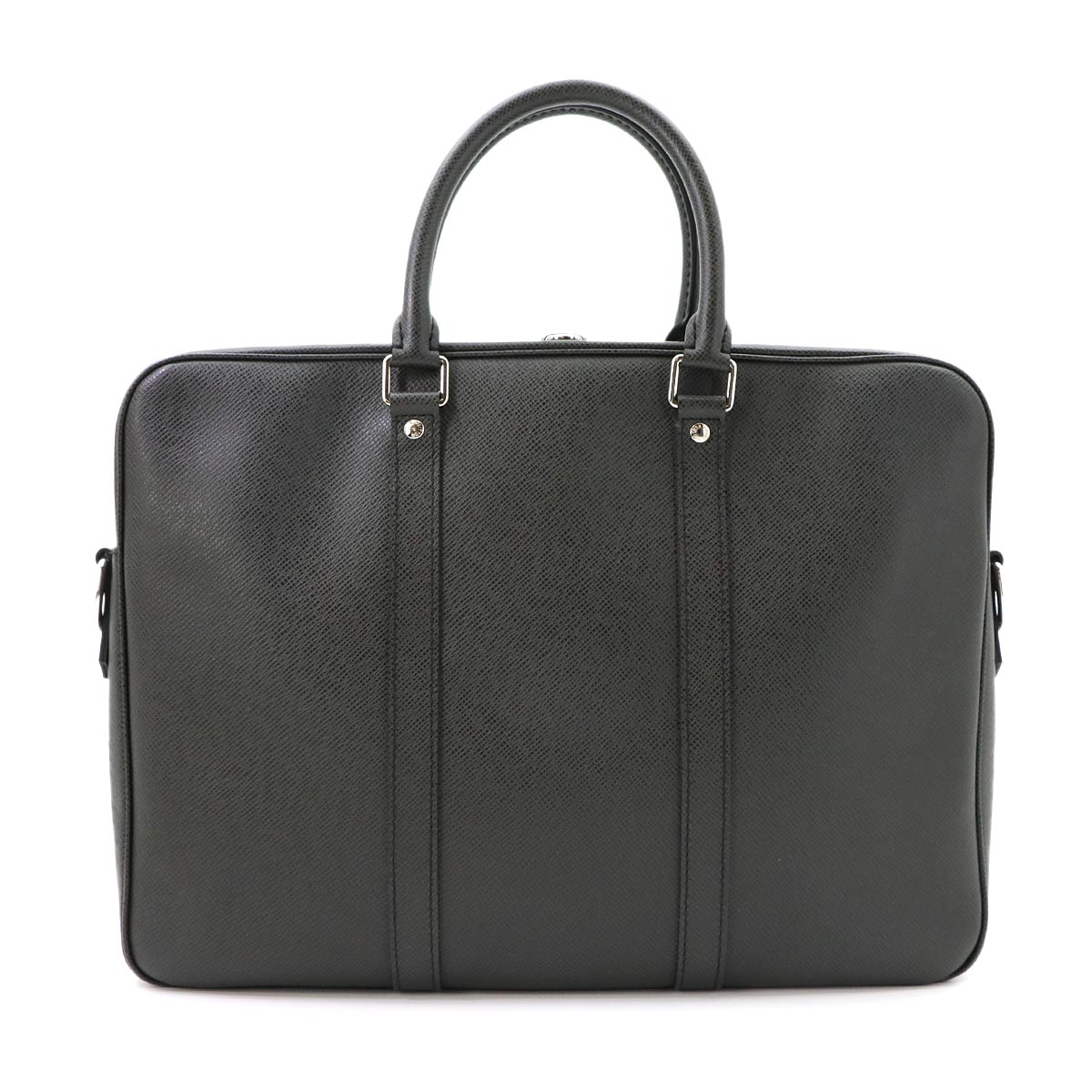 Taiga PDV PM 2way Briefcase Shoulder Bag Leather M30638