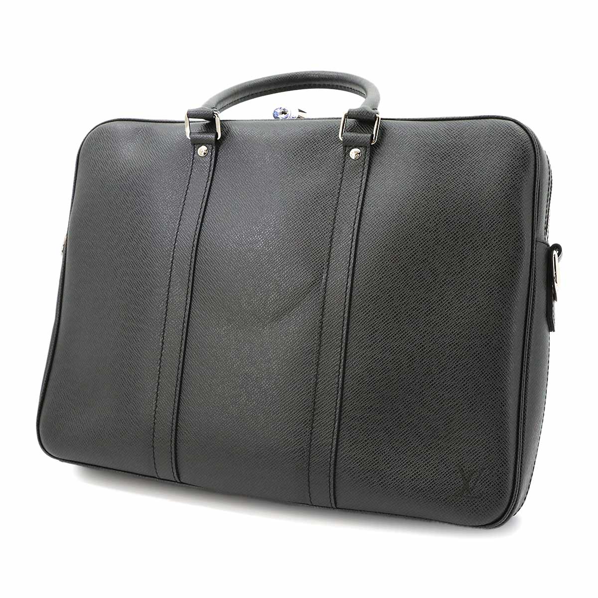 Taiga PDV PM 2way Briefcase Shoulder Bag Leather M30638