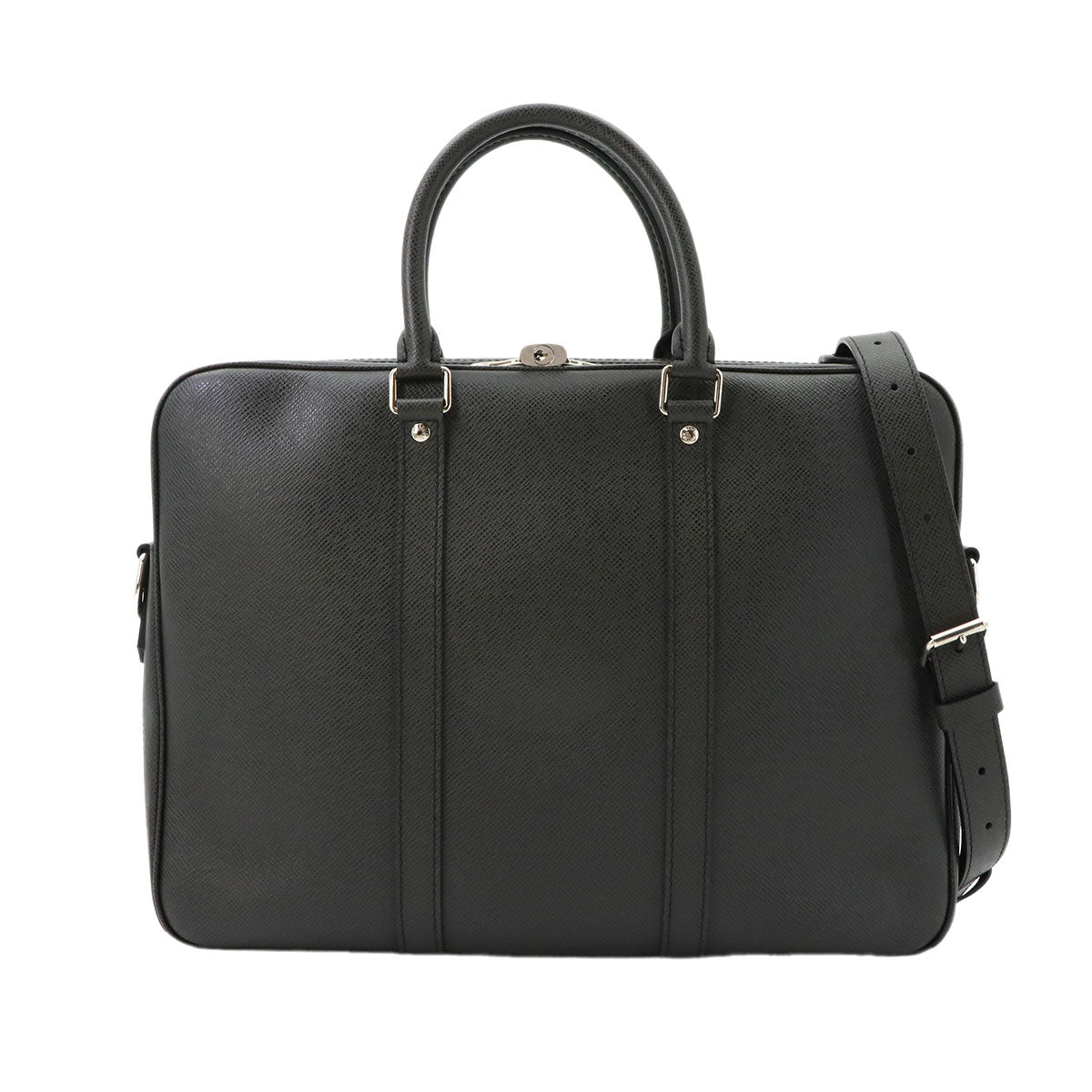 Taiga PDV PM 2way Briefcase Shoulder Bag Leather M30638