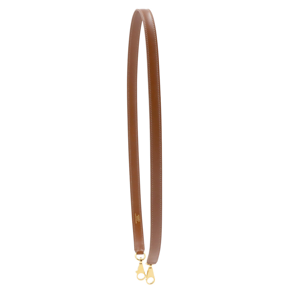 Shoulder Strap Box Calf Brown Accessory