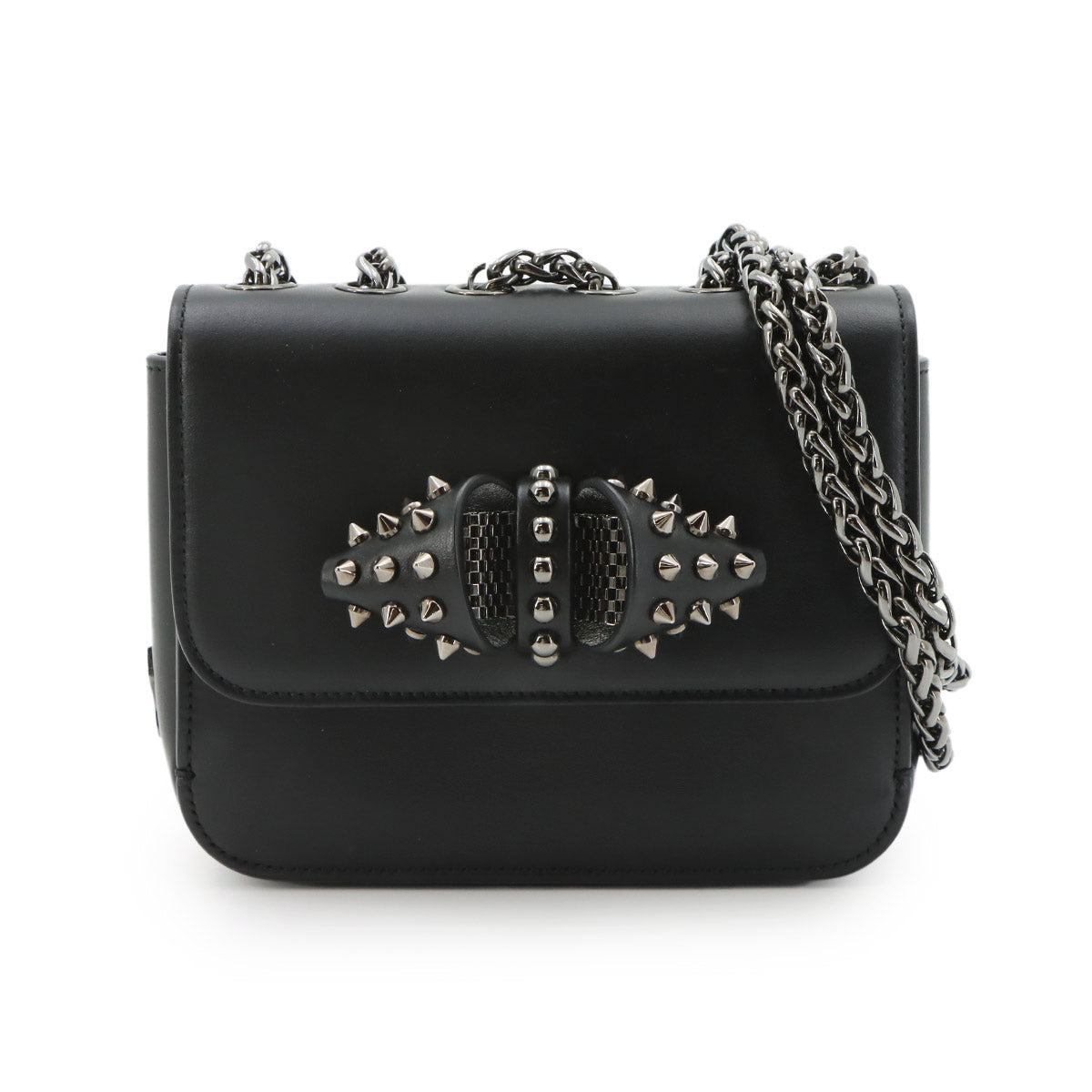 Christian Louboutin Sweet Charity Baby Chain Shoulder Bag Studs 1165031
