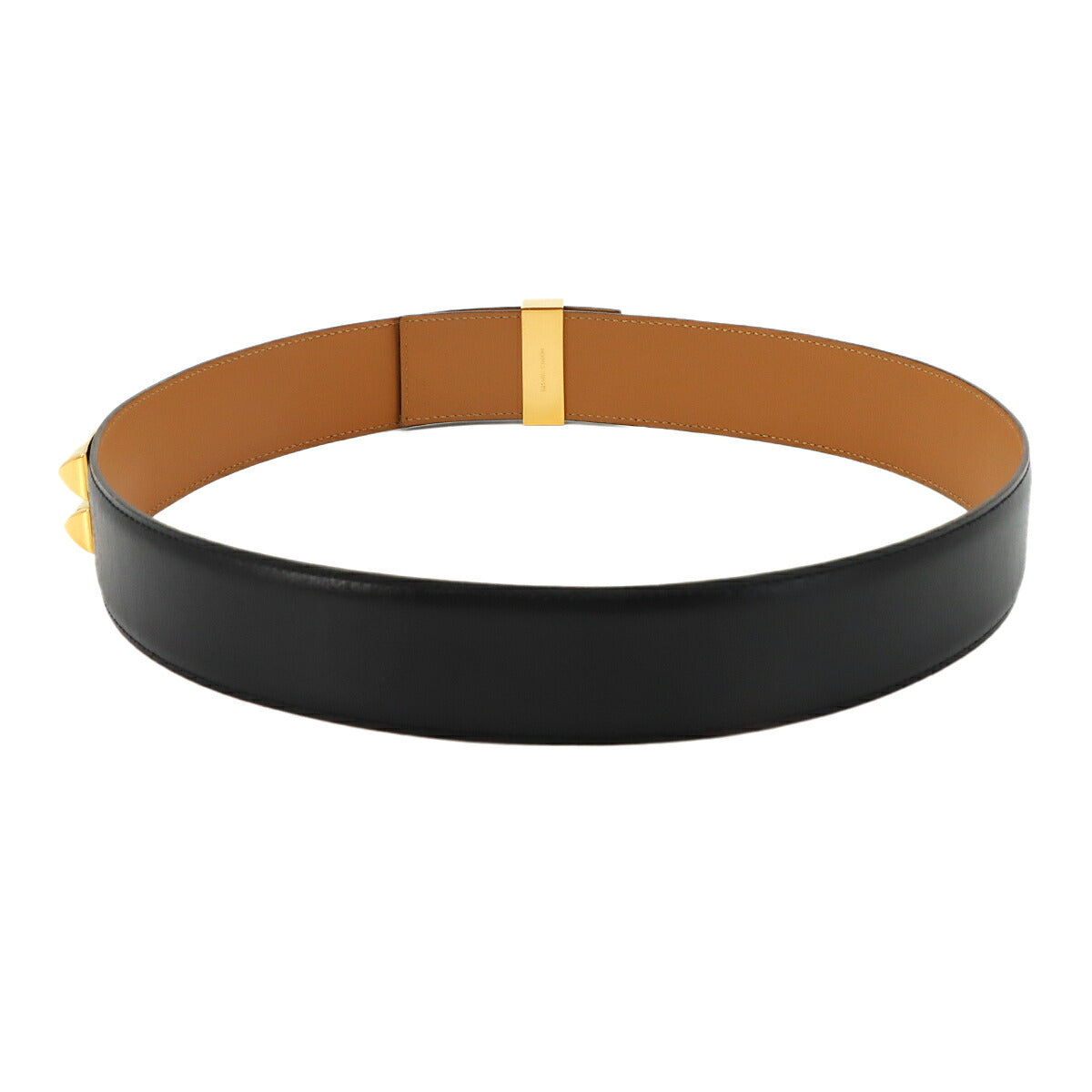 Collier de Chien Medor Belt Box Calf Black 80 Women's