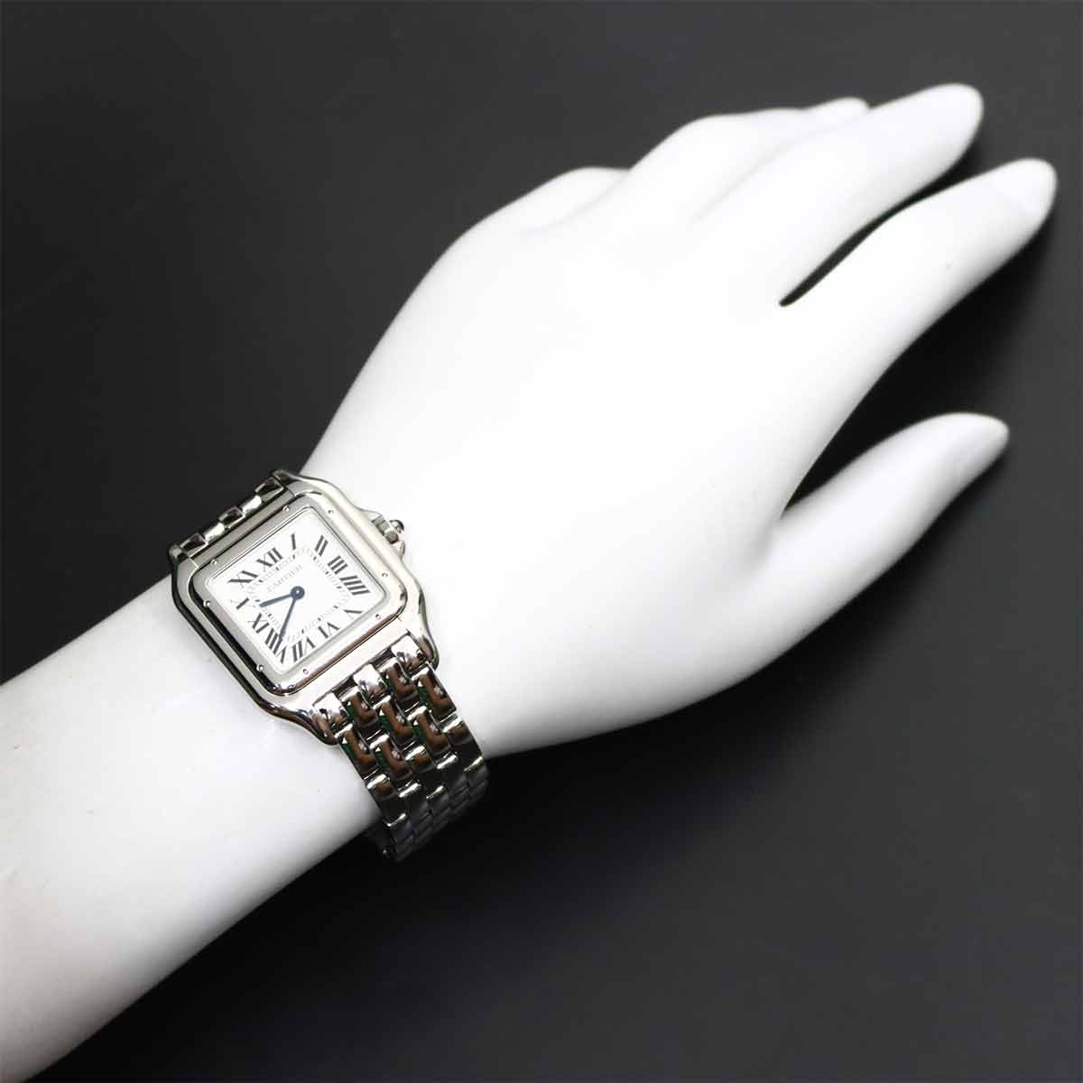 Panthere de Cartier WSPN0011 Quartz Silver Dial Boys