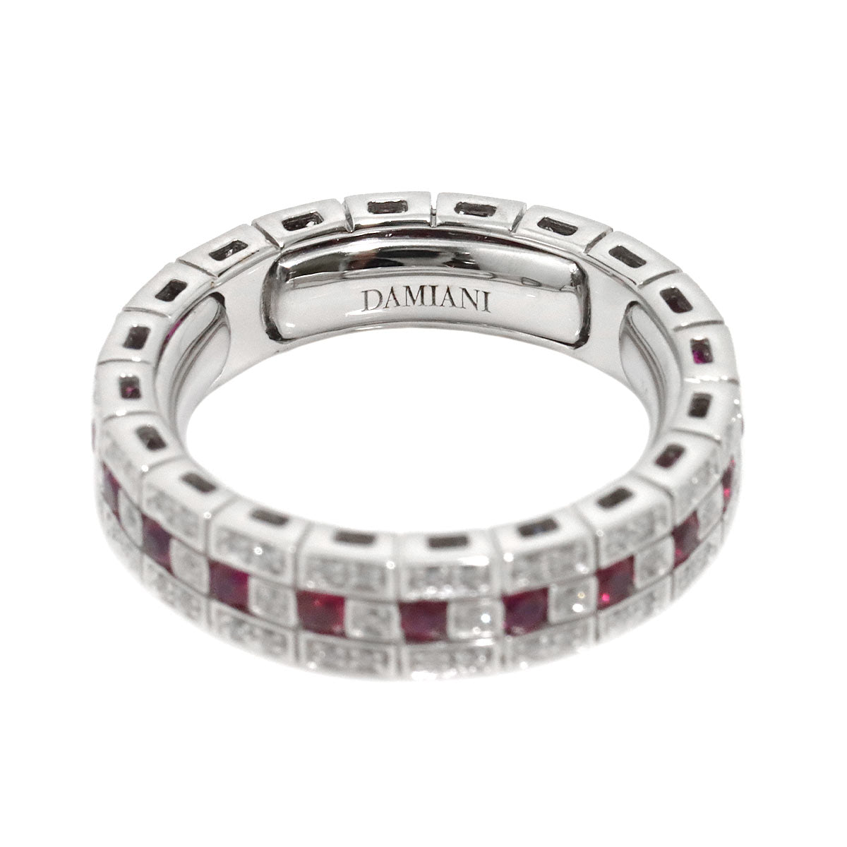 Belle Epoque Diamond Ring 18K WG 750 Size6-6.25(US)