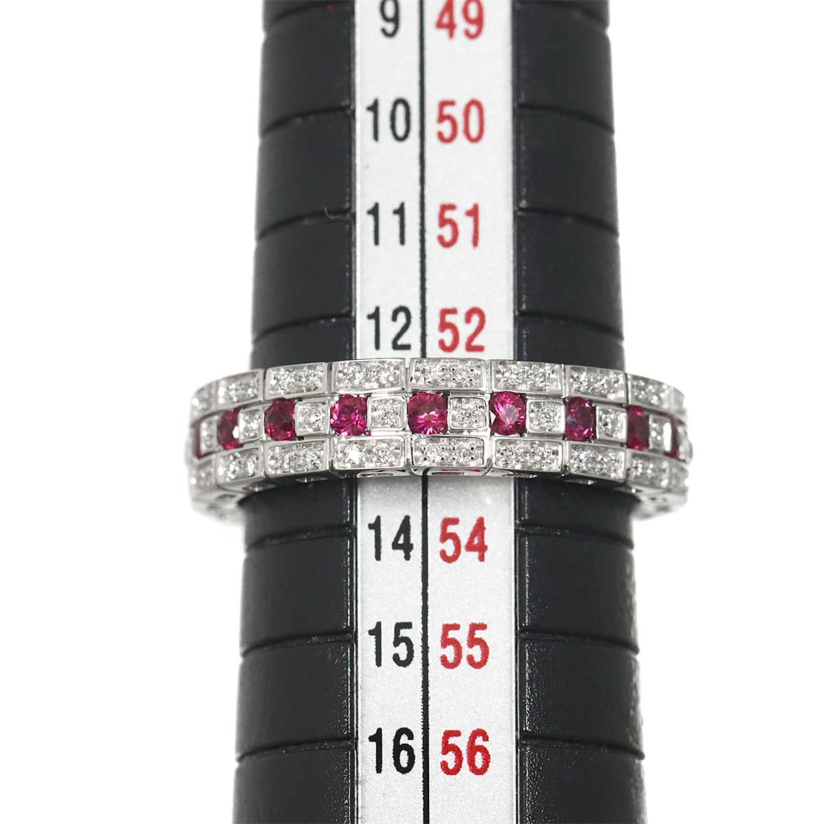 Belle Epoque Diamond Ring 18K WG 750 Size6-6.25(US)