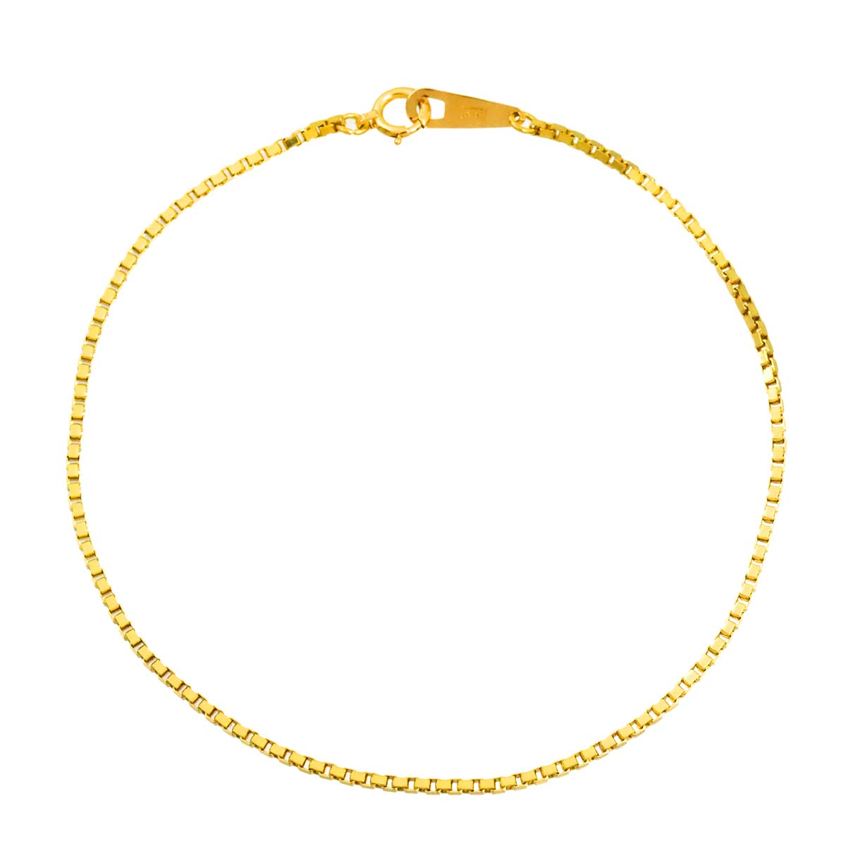 Venetian Bracelet K18 YG Yellow Gold 750