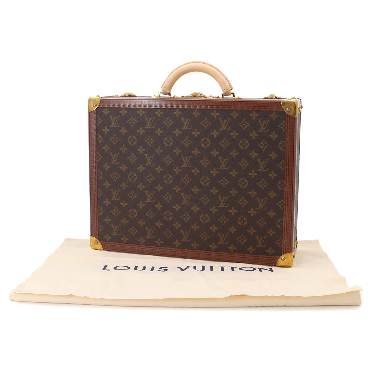 Monogram Cotteville 45 Trunk Case Bag M21423 Vintage