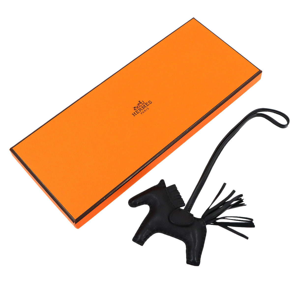 Rodeo PM Bag Charm Agneau Milo So Black Accessory