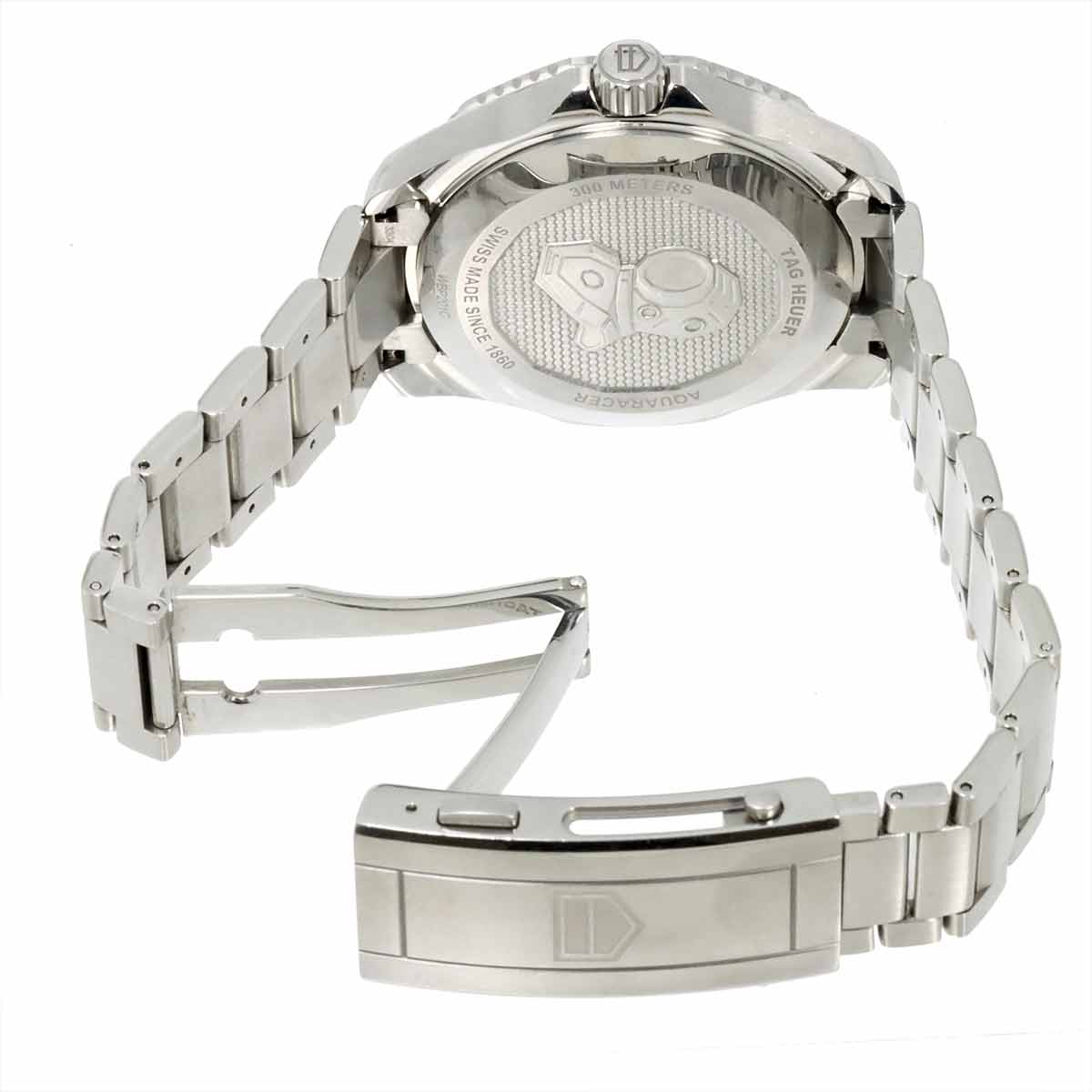 Aquaracer WBP201C Automatic Date Silver Dial Mens Watch