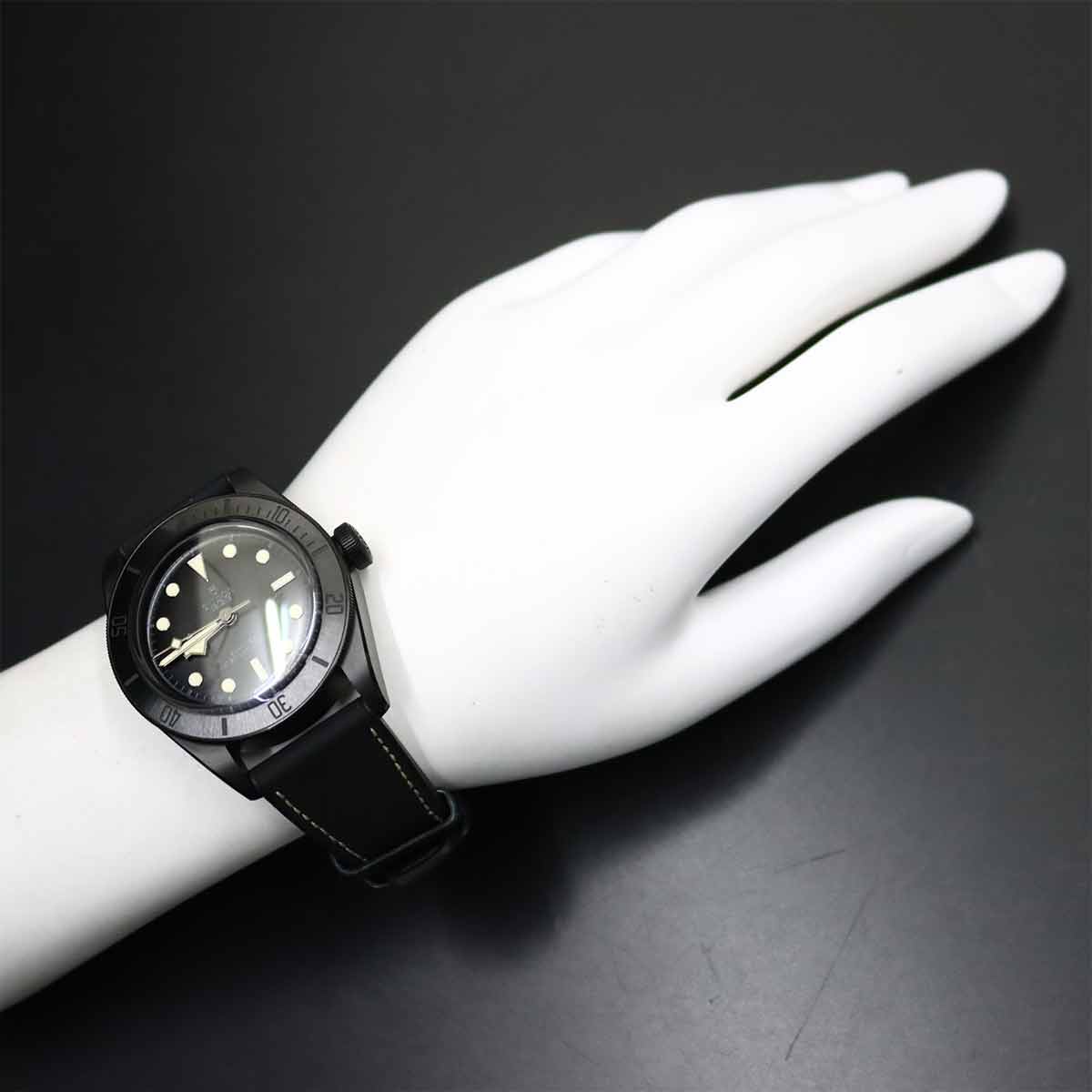 Black Bay Ceramic 79210CNU Automatic Black Dial Mens Watch