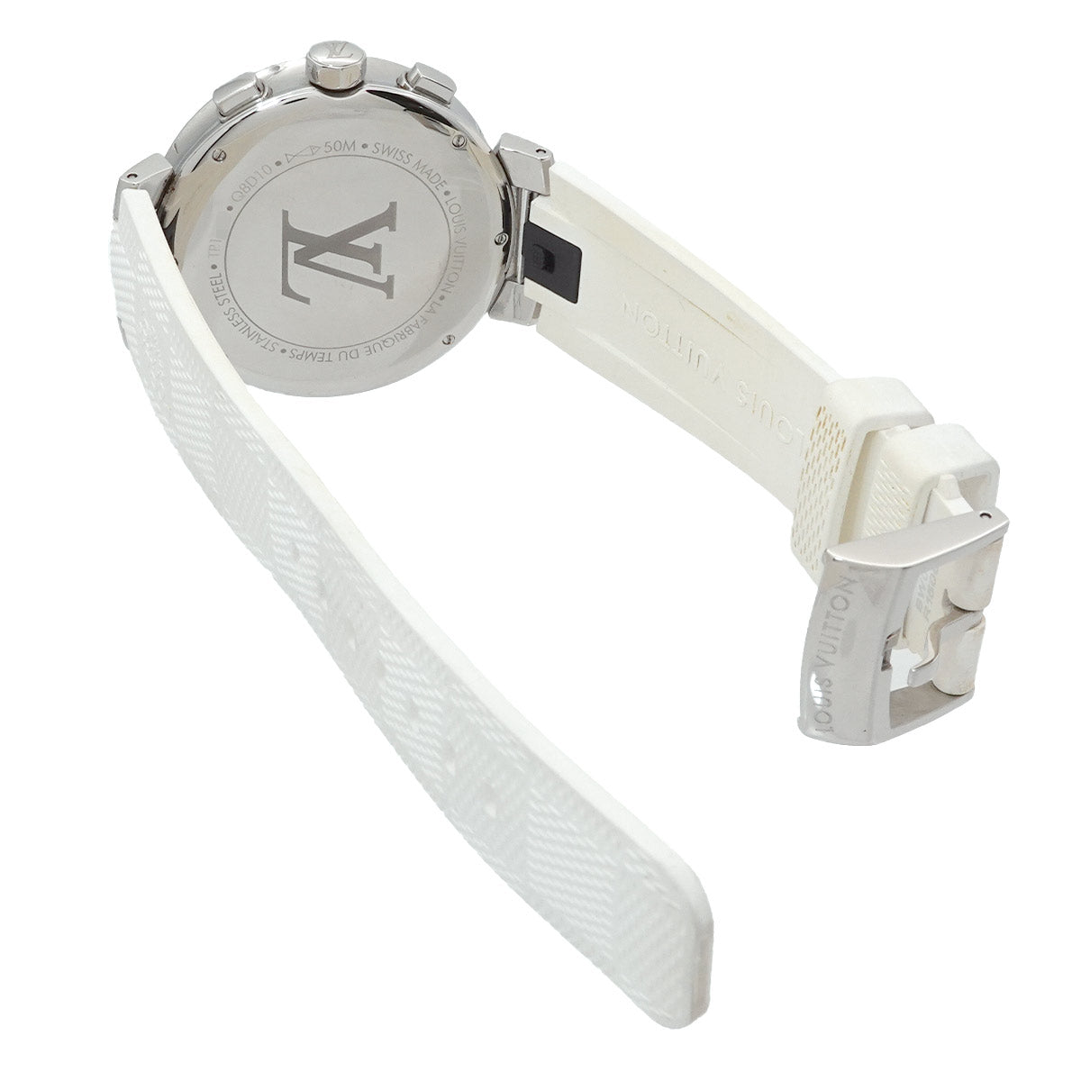 Tambour Moon Star Q8D10 Chronograph Date Silver Dial