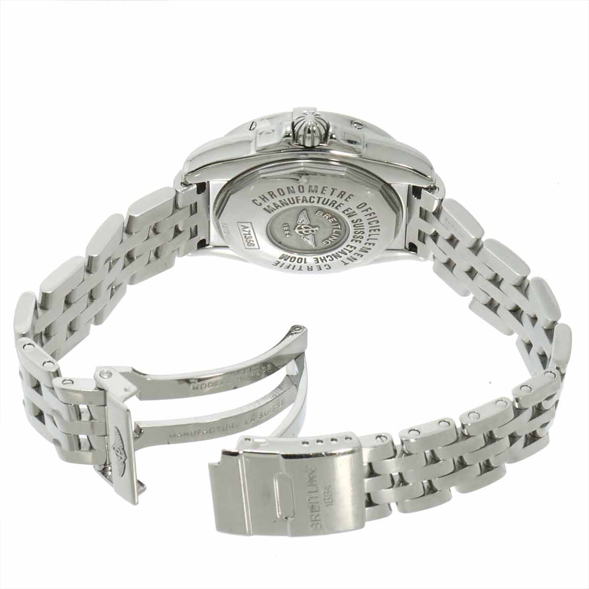 Galactic A71356 Date Quartz White Shell Dial 8P Diamond