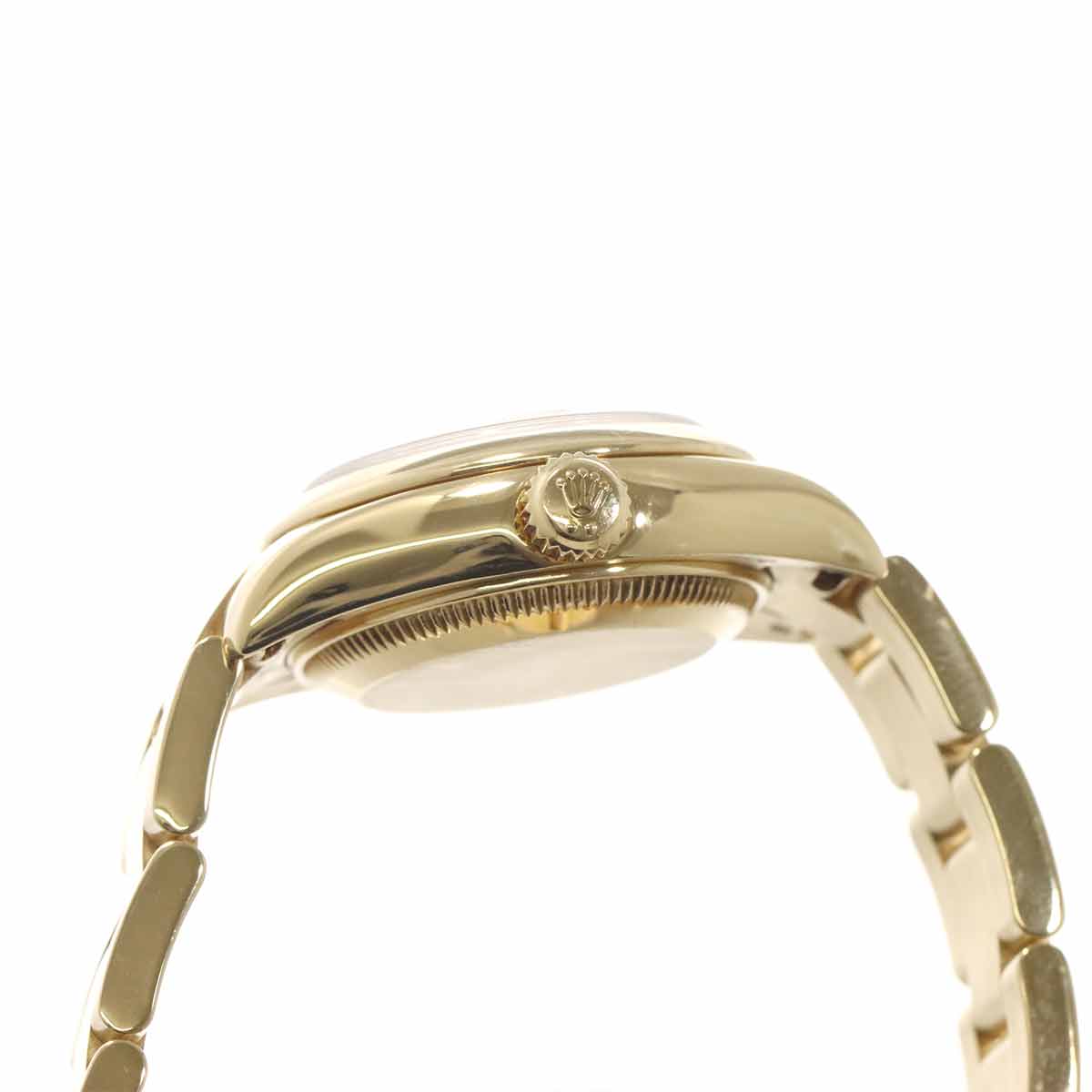 Datejust 179168 Serial K 750 YG Gold Dial Ladies Watch