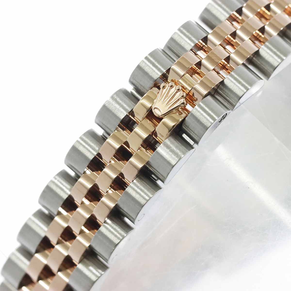 Datejust 179171NR Two Tones 750 PG Automatic White Shell