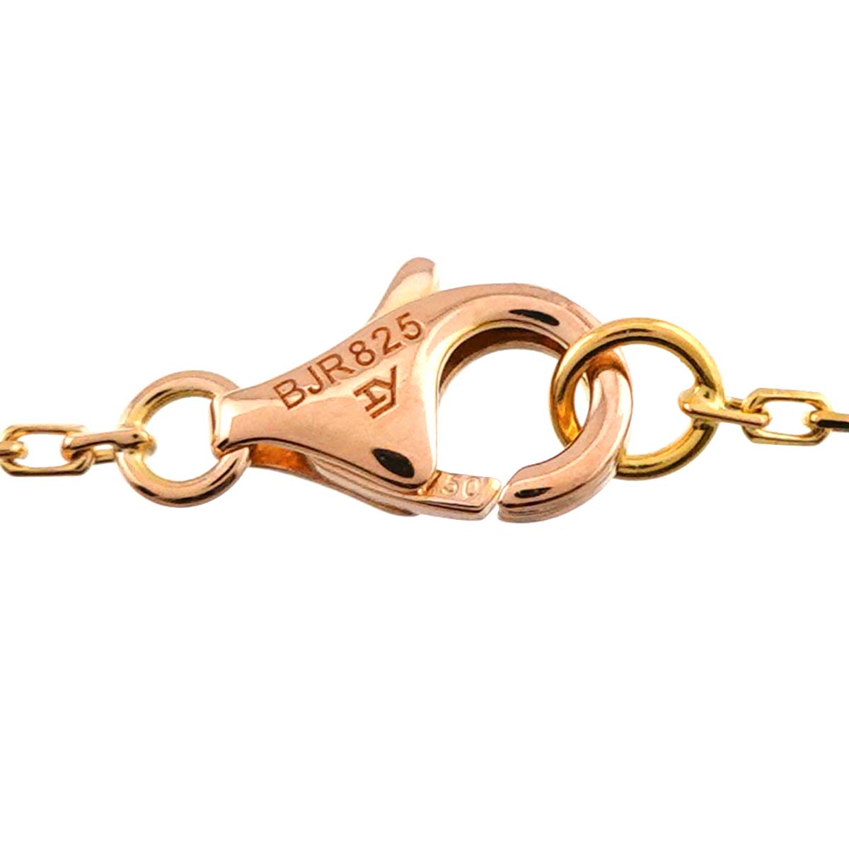 Trinity Heart Necklace 18K YG WG PG 750