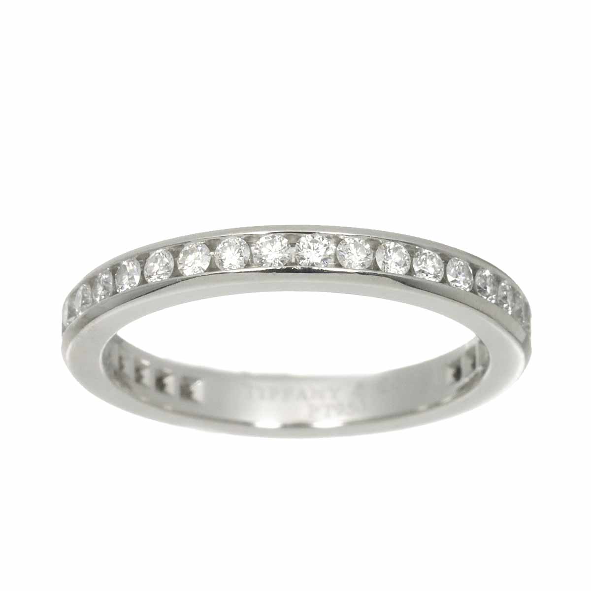 Full Etanity band Ring Diamond Platinum Size3.75-4(US)
