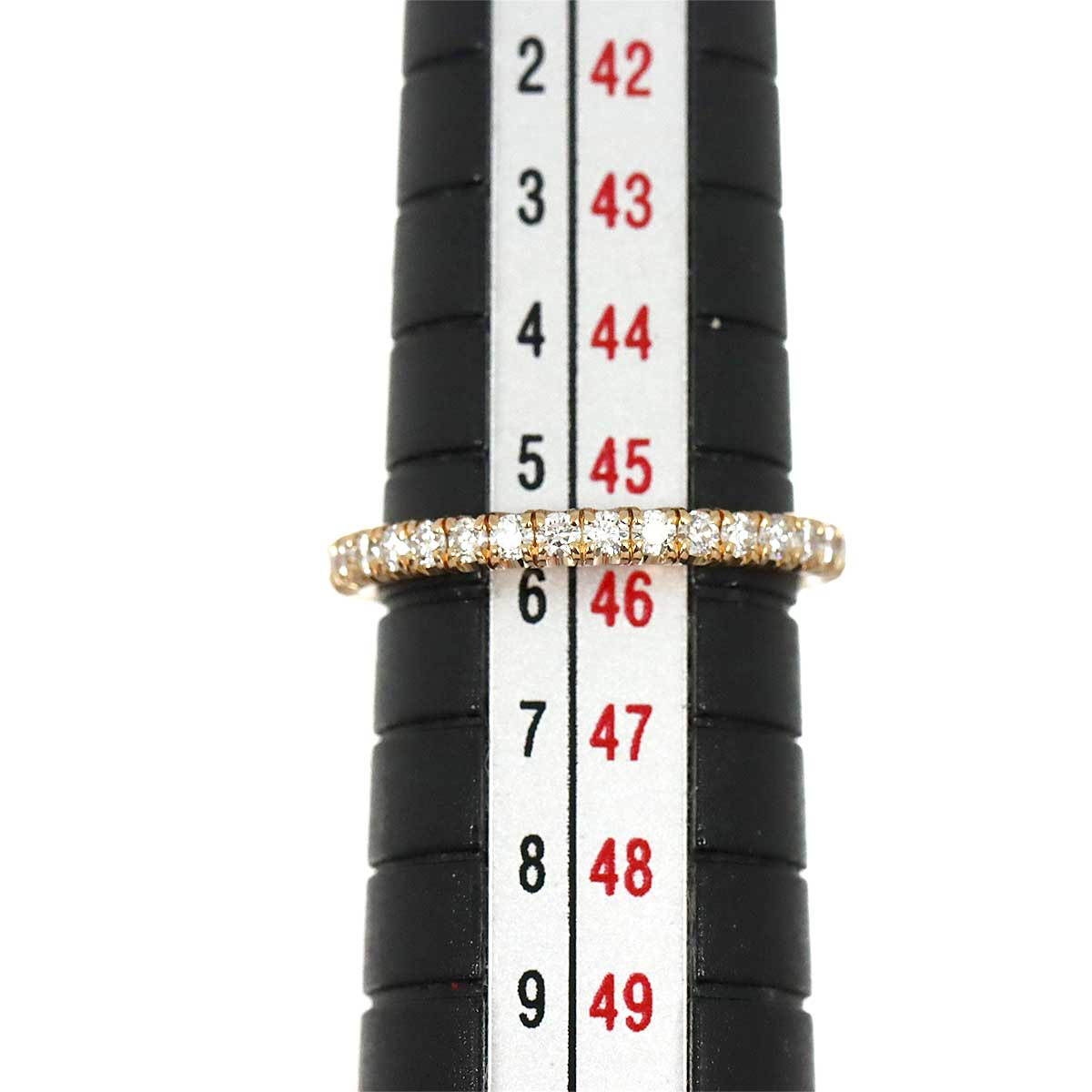 Etincelle Full Diamond Ring 18K Pink Gold 750 size46 3.75(US)