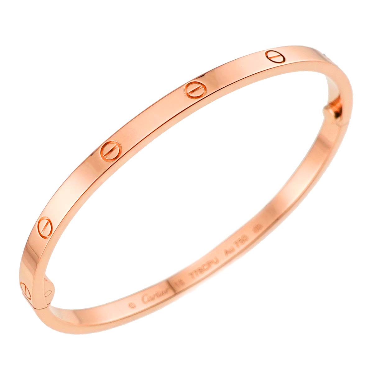 Love Bracelet SM Bangle 18K Pink Gold 750 Size16
