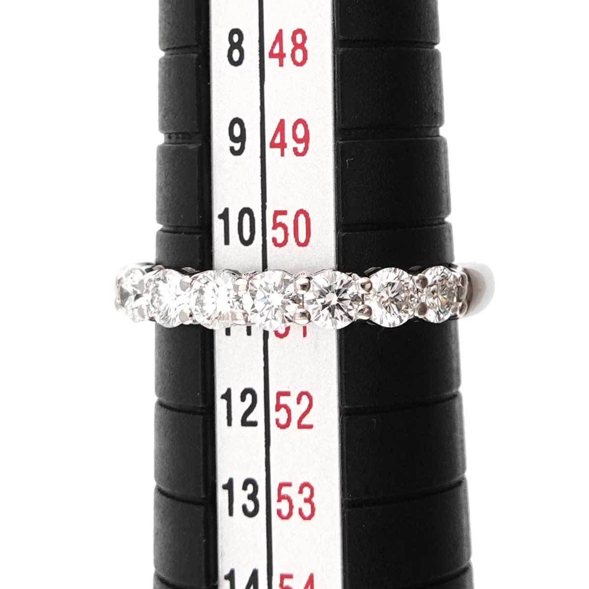 Half Diamond Ring Platinum size5.5-5.75(US)