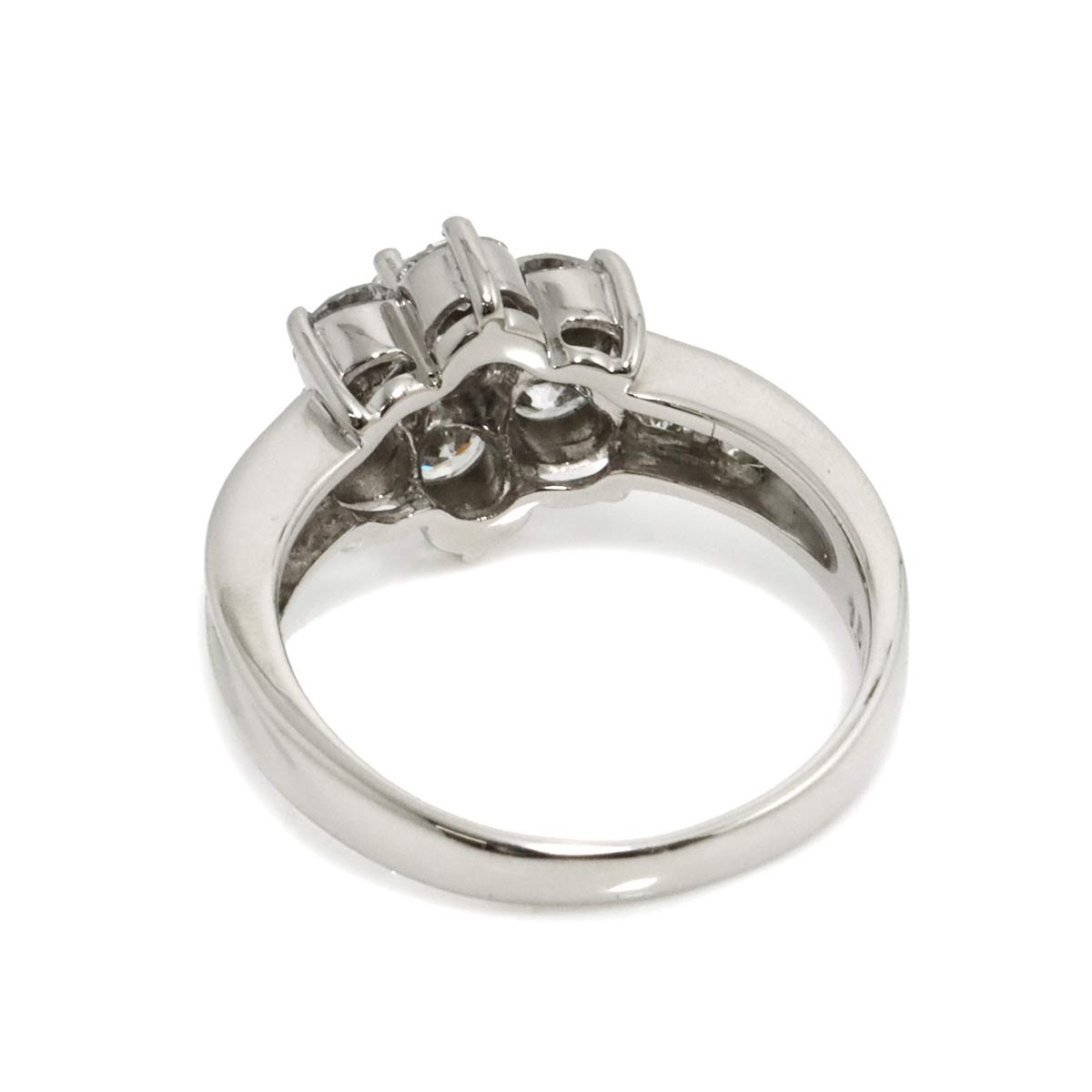 Diamond 1.55ct Ring Pt Platinum size5.25(US)