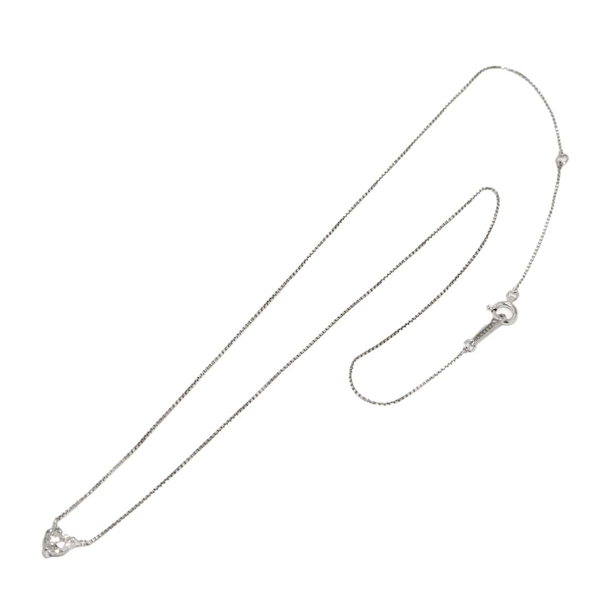 Diamond 0.39ct Necklace Pt Platinum