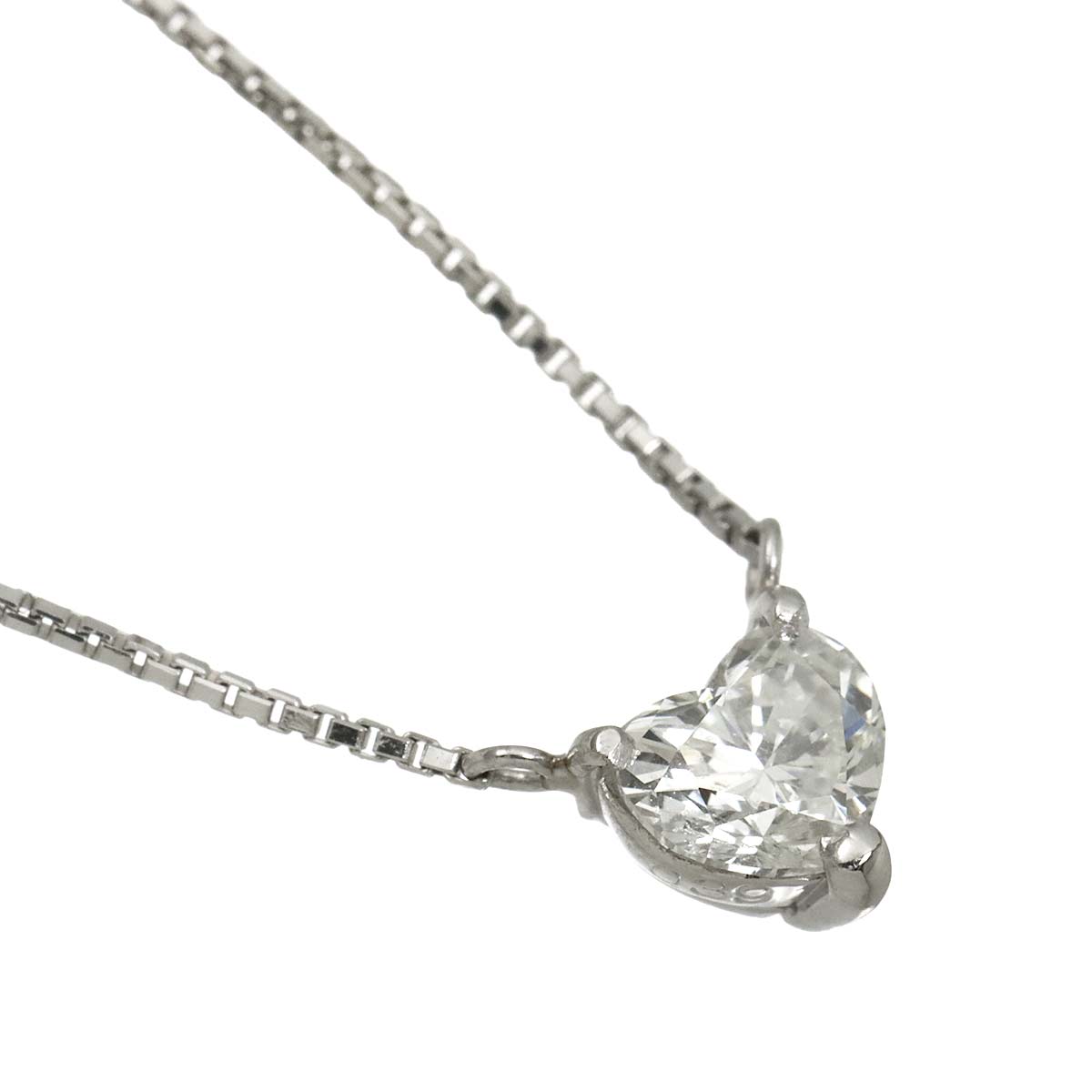 Diamond 0.39ct Necklace Pt Platinum