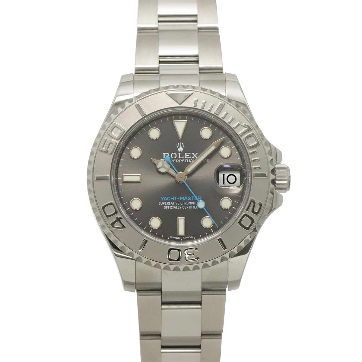 Yacht-Master Rolesium 268622 Serial Random Platinum Bezel Boys