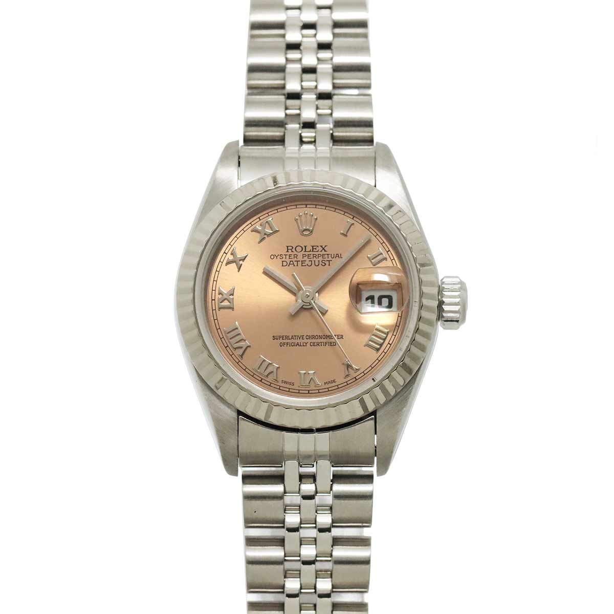 Datejust 69174 Serial U Pink Dial 750 Pink Gold Ladies Watch