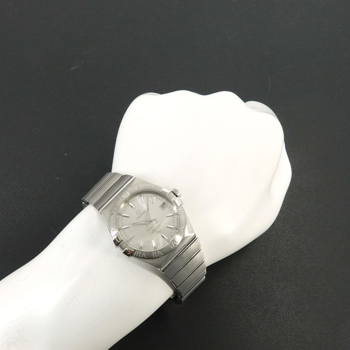Constellation 123 10 35 20 02 001 Date Silver Dial Mens Watch