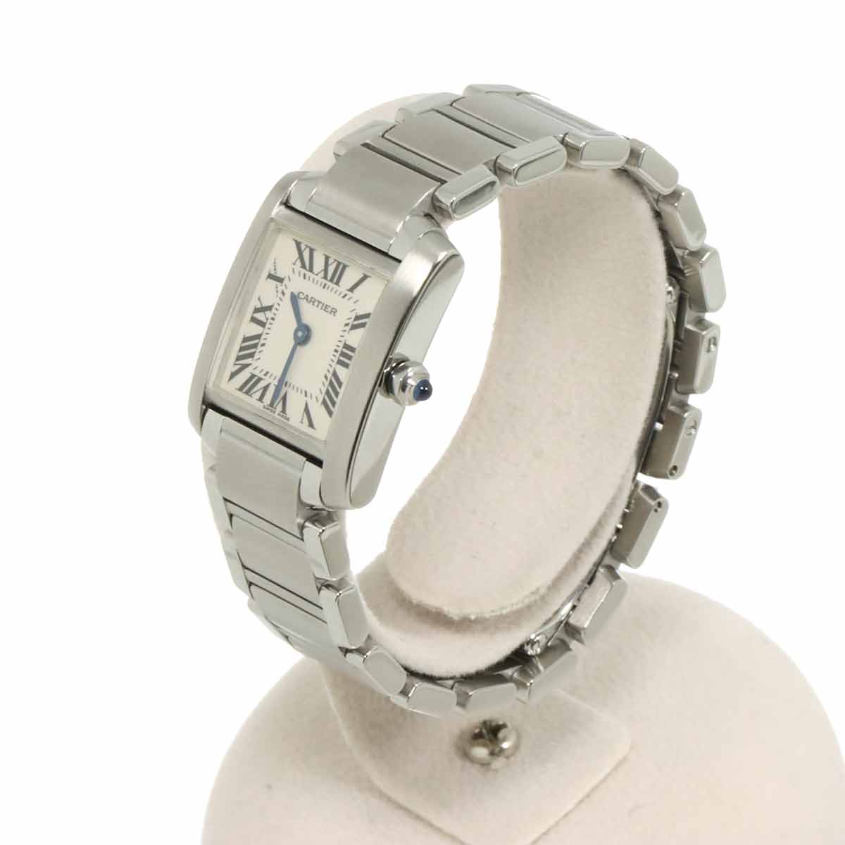 Tank Francaise SM W51008Q3 Quartz Cream Dial Ladies Watch