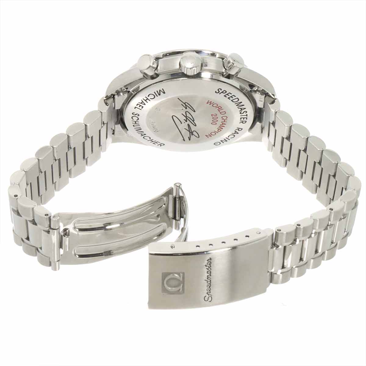 Speedmaster Racing 3517.30 Schumacher model Silver Dial Mens