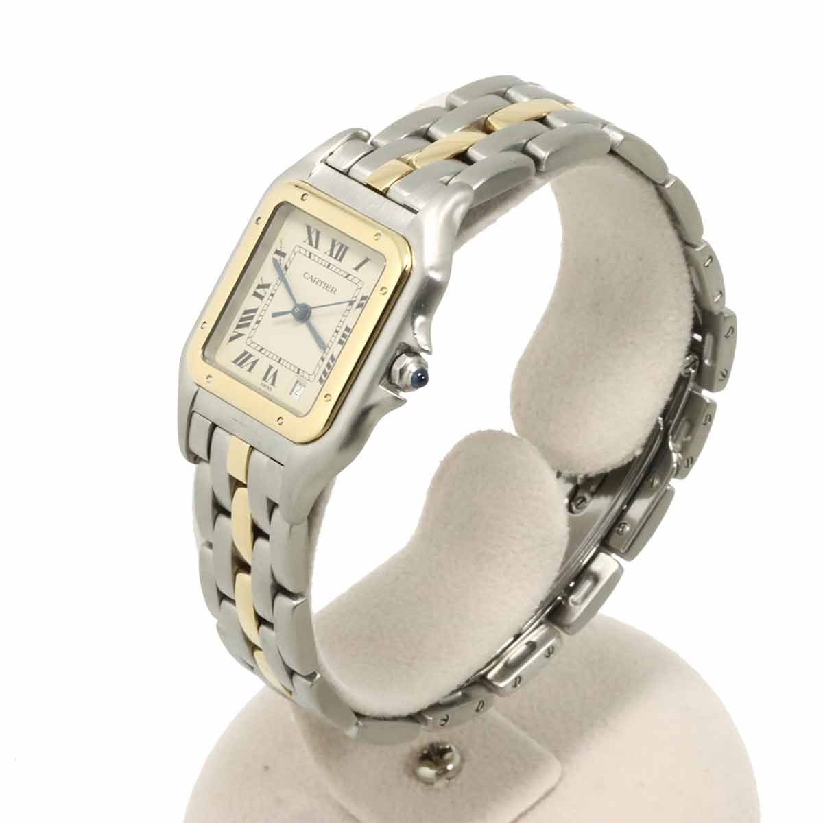 Panthere MM 1Row 83083241 YG Quartz Date Cream Dial Boys