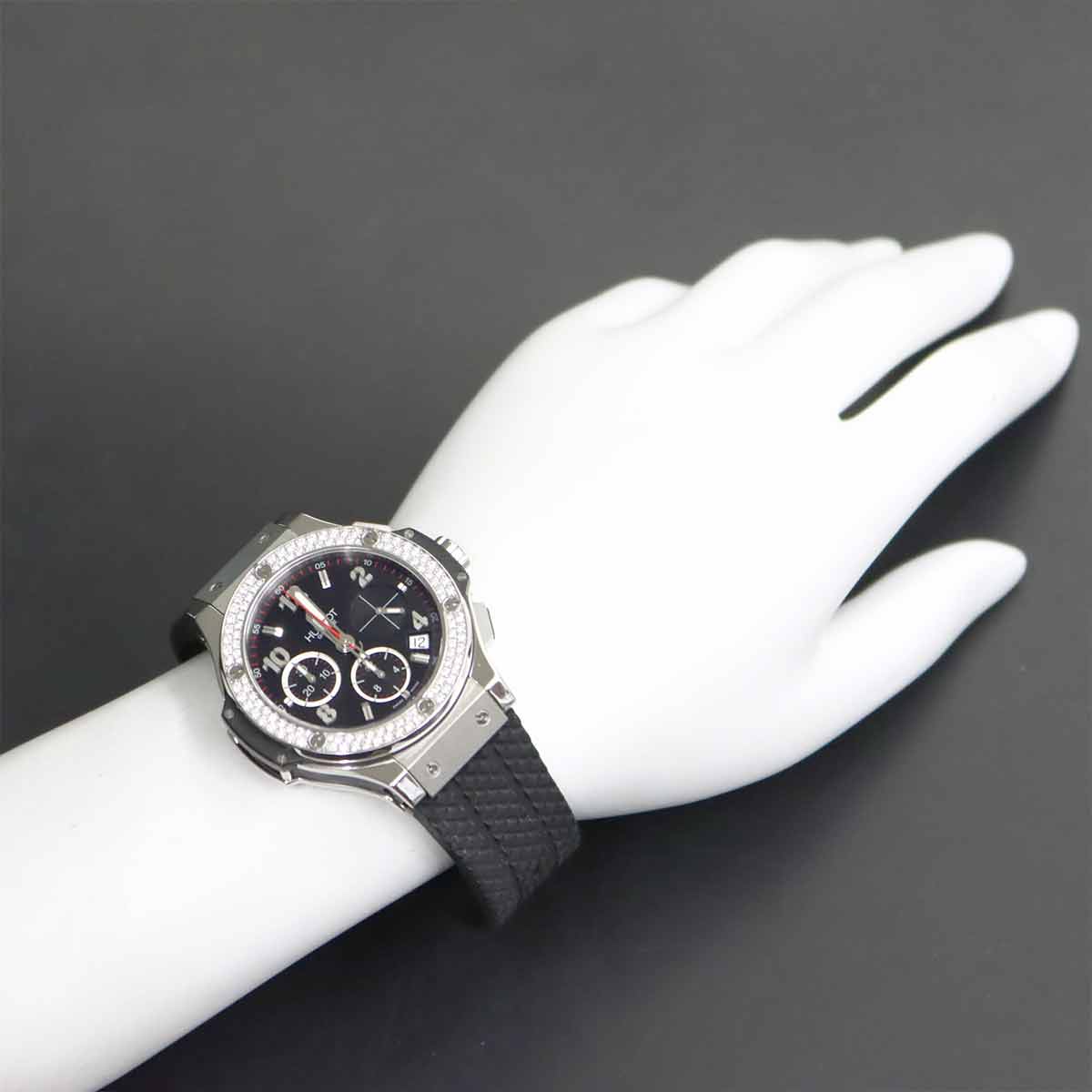 Big Bang Steel 341 SX 130 RX 114 Bezel Diamond Automatic Mens