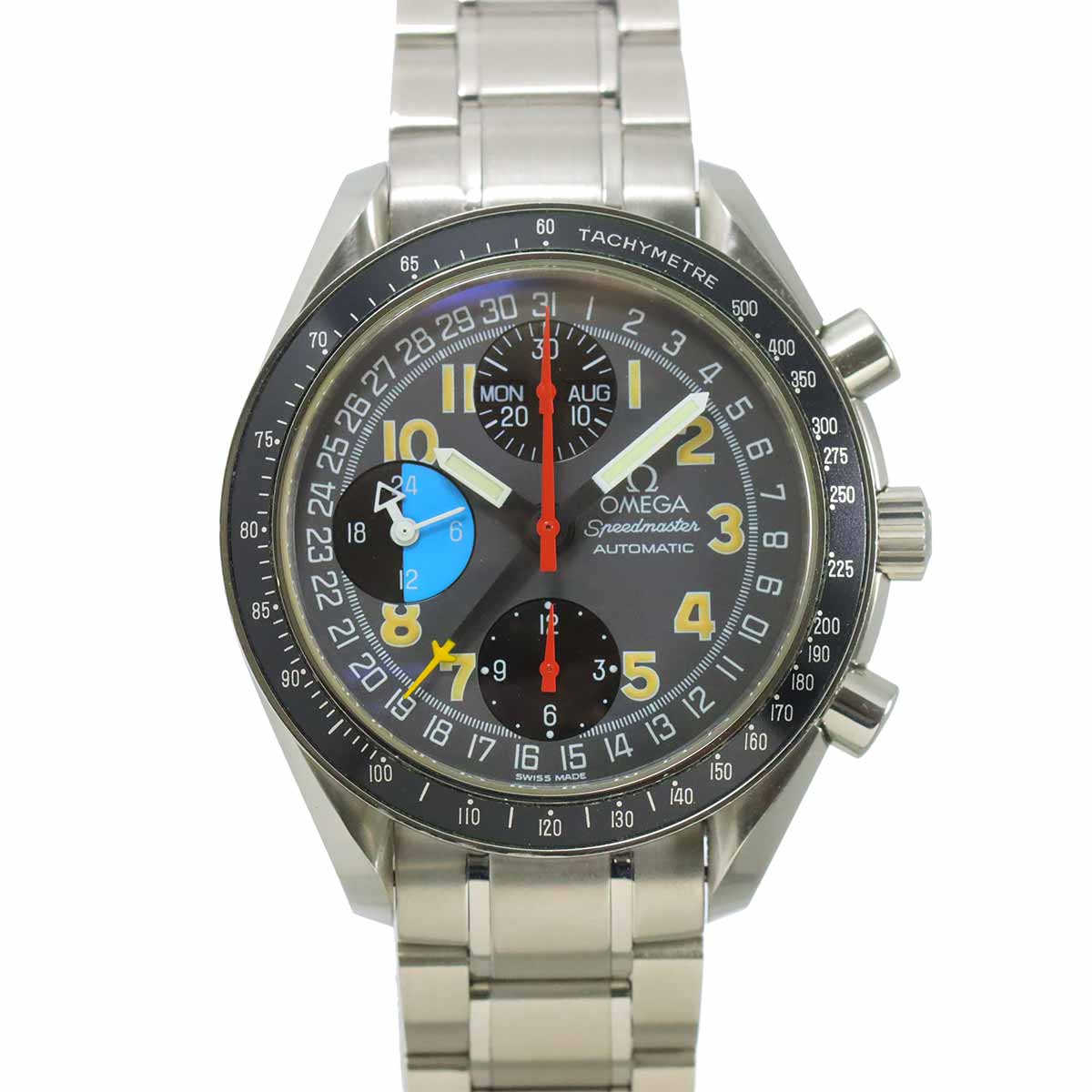 Speedmaster Mark40 3520 53 Automatic Gray Dial Mens Watch