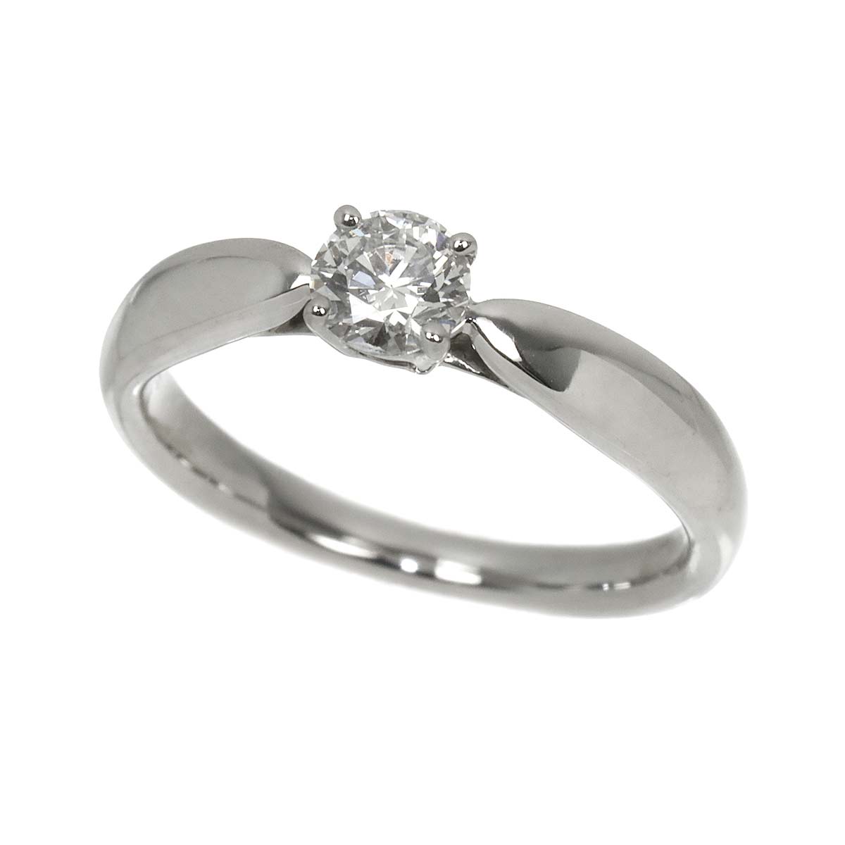 Harmony Diamond 0.25ct E/VS1/3EX Ring Pt Size3.25(US)