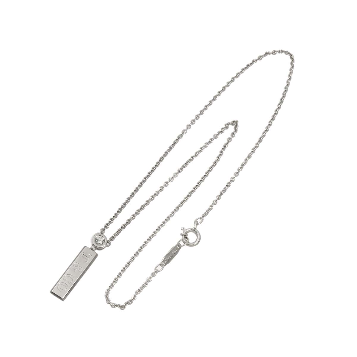 Diamond Bracelet 18K White Gold 750