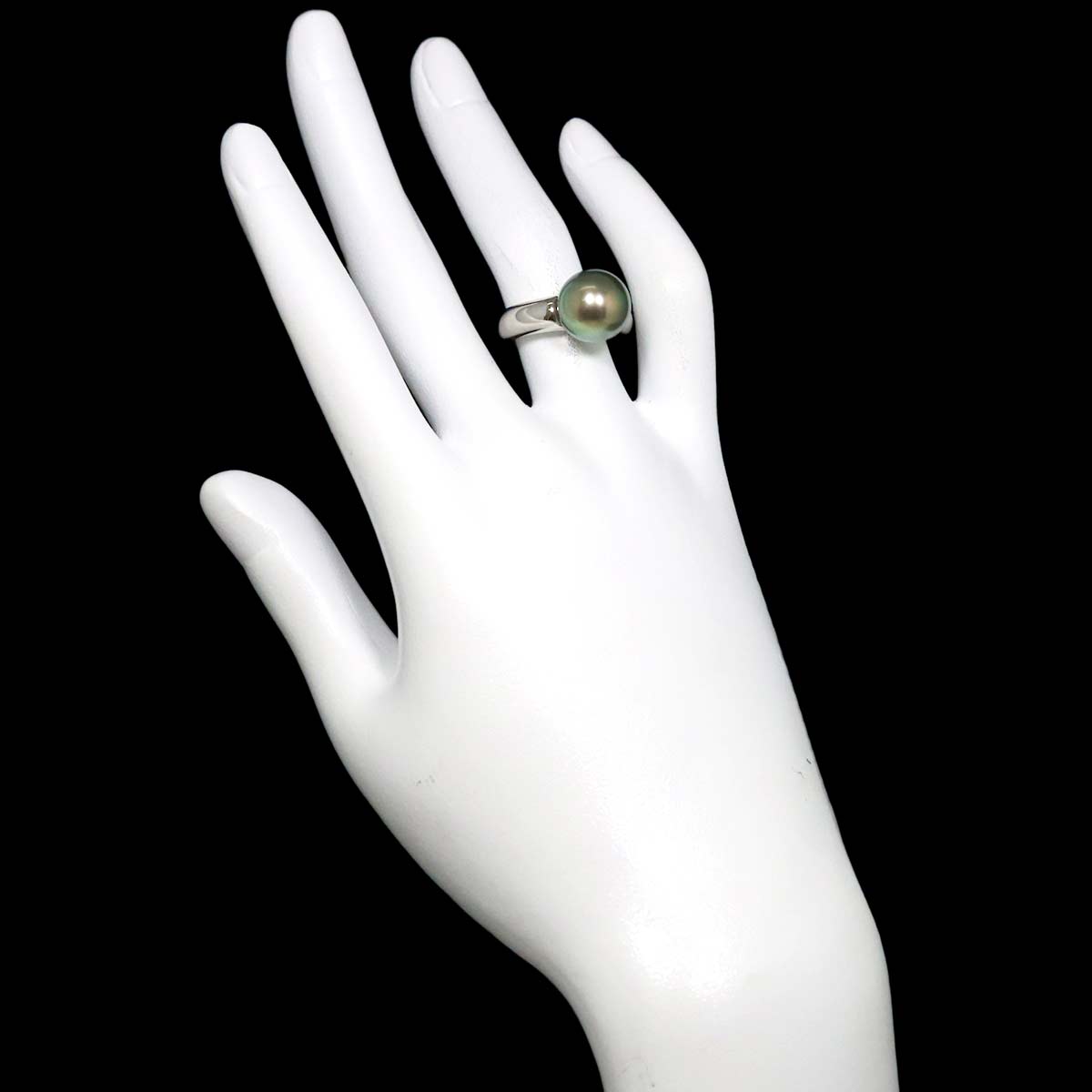 South Sea pearl 11.3mm Ring Platinum size5.25(US)
