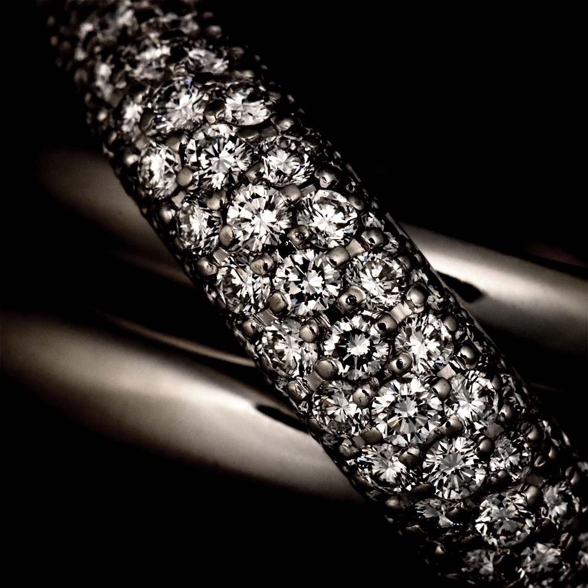 Diamond 0.83ct Ring Pt size9(US)