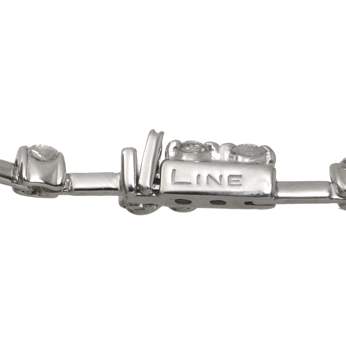 Diamond 1.25ct Bracelet 18K White Gold 750