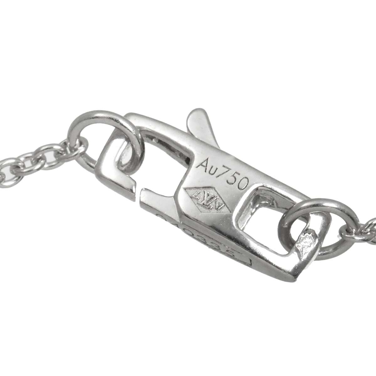 Pendentif Diamond Necklace 18K WG 750