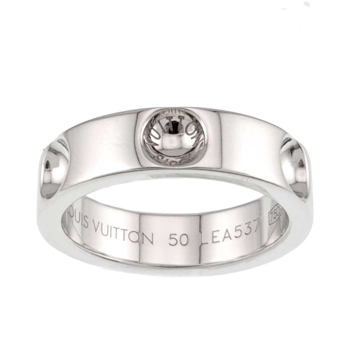 Petit Bague Empreinte Ring 18K WG 750 size50 5.25(US)