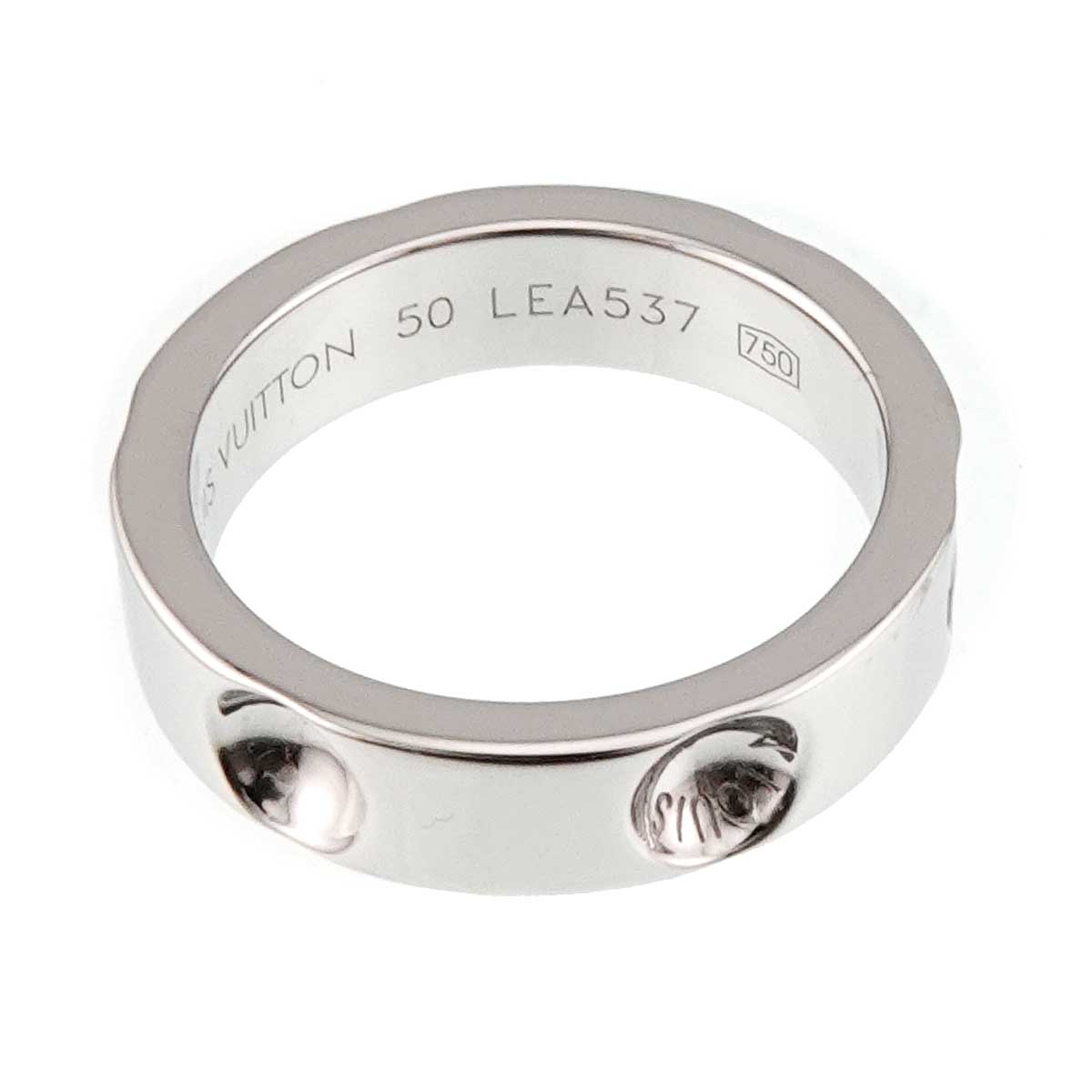 Petit Bague Empreinte Ring 18K WG 750 size50 5.25(US)