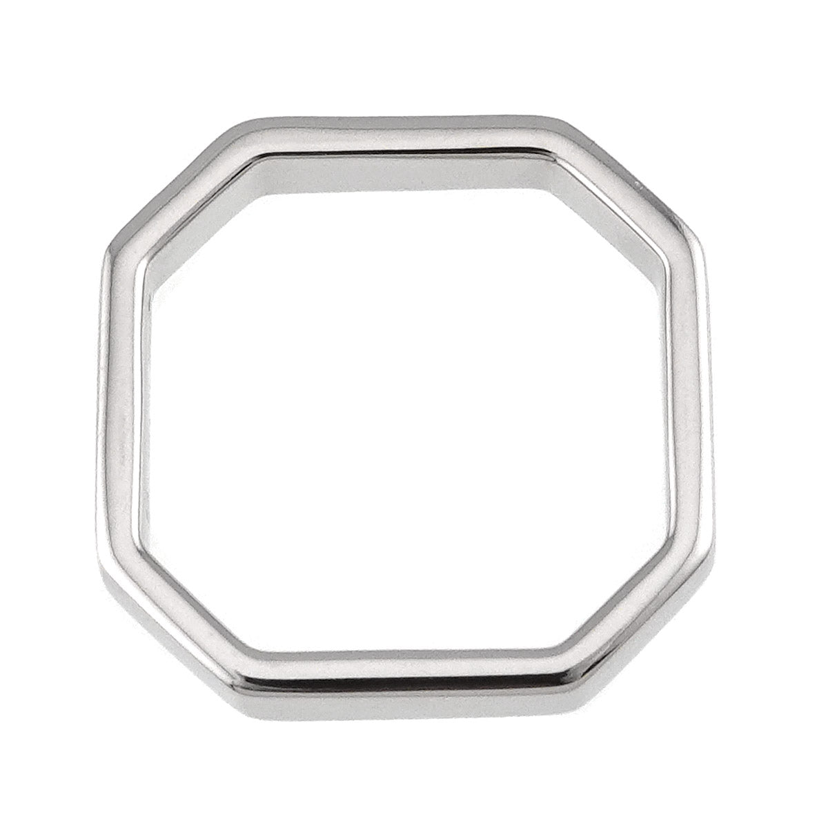 Diamond Ring 18K WG 750 size6 4.5(US)