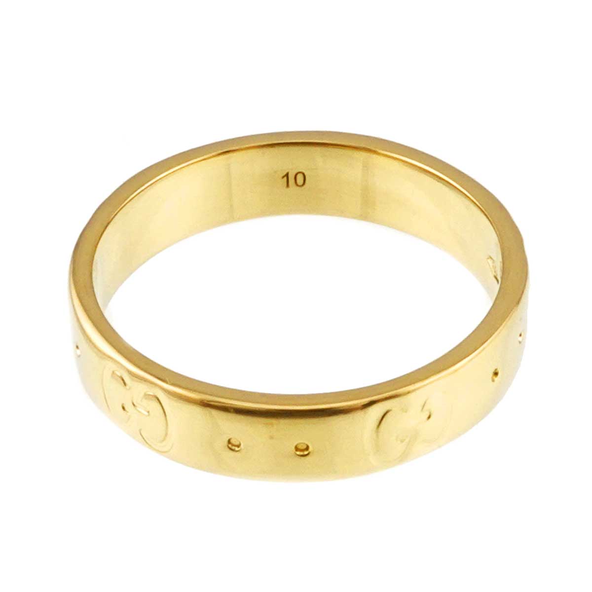 Icon Ring 18K Yellow Gold 750 Size10 5-5.25(US)