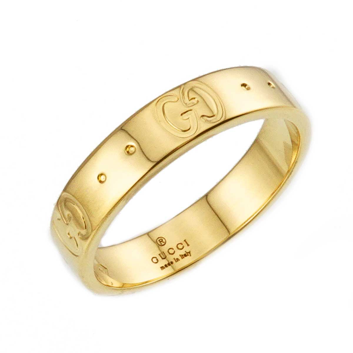Icon Ring 18K Yellow Gold 750 Size10 5-5.25(US)