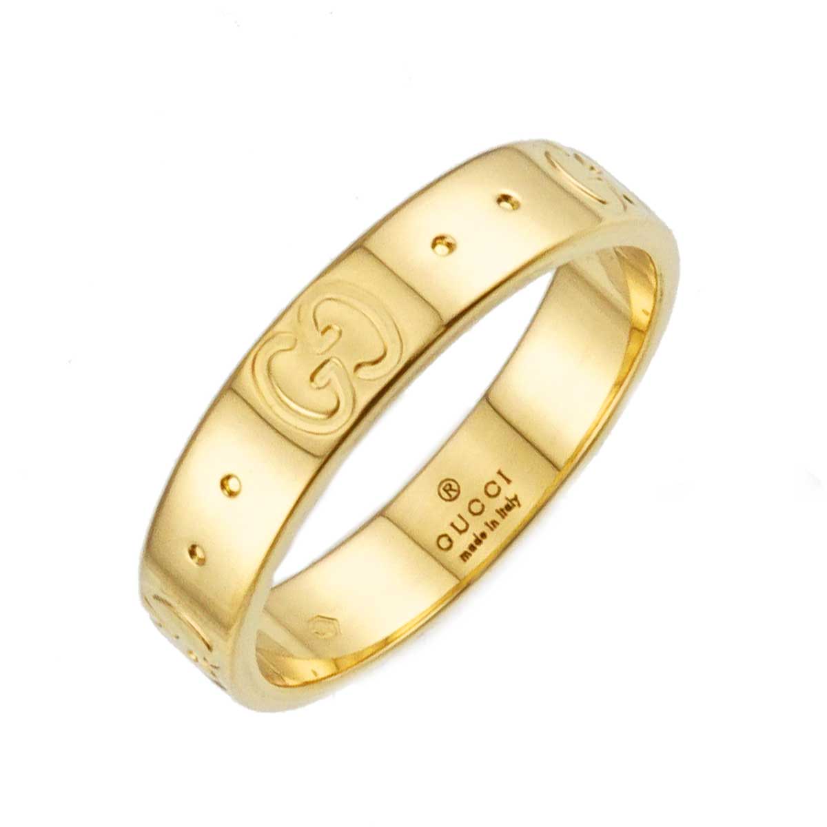 Icon Ring 18K Yellow Gold 750 Size10 5-5.25(US)