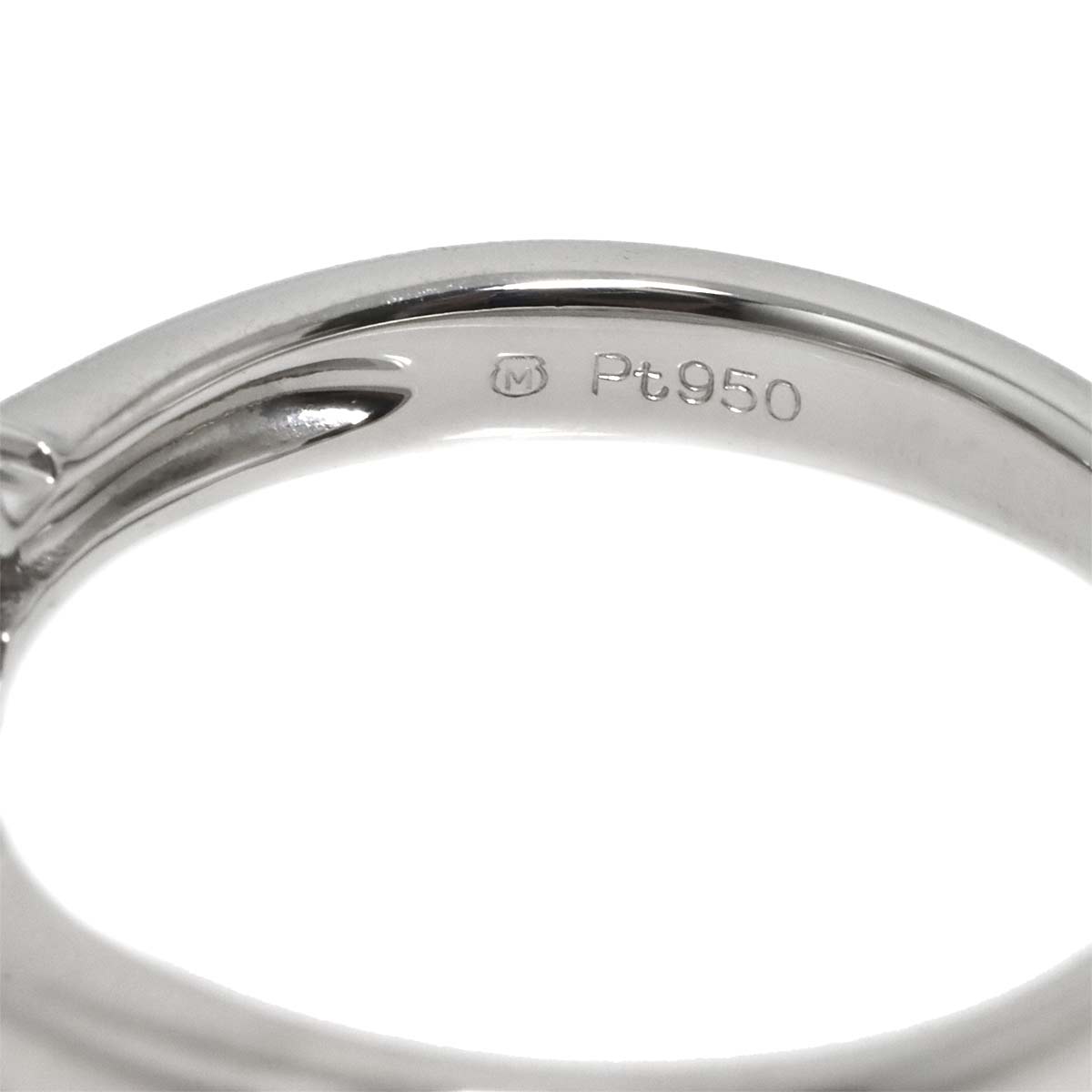 Diamond 0.26ct Ring Platinum Size5.5-5.75(US)