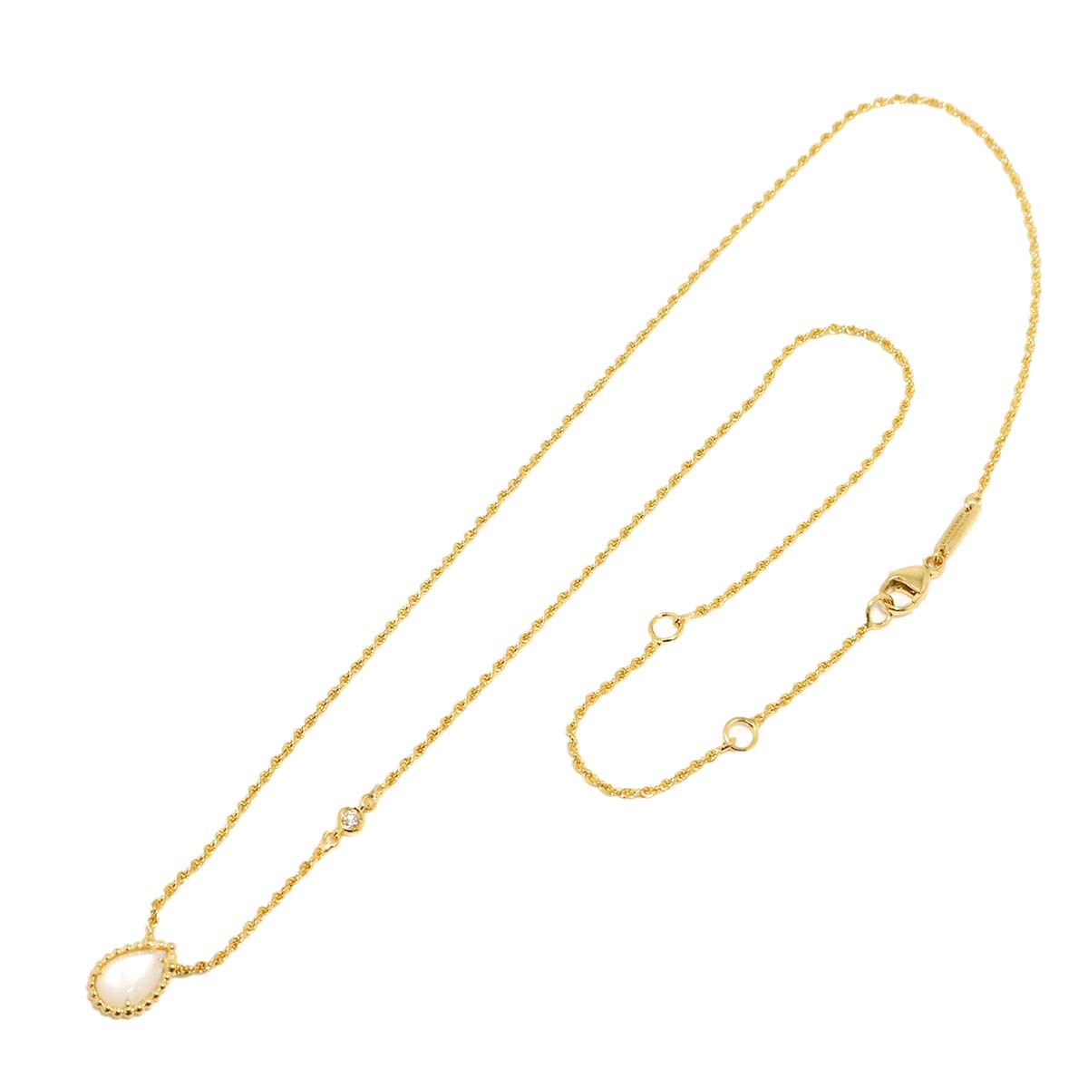 SERPENT BOHEME MOP Diamond Necklace 18K YG 750