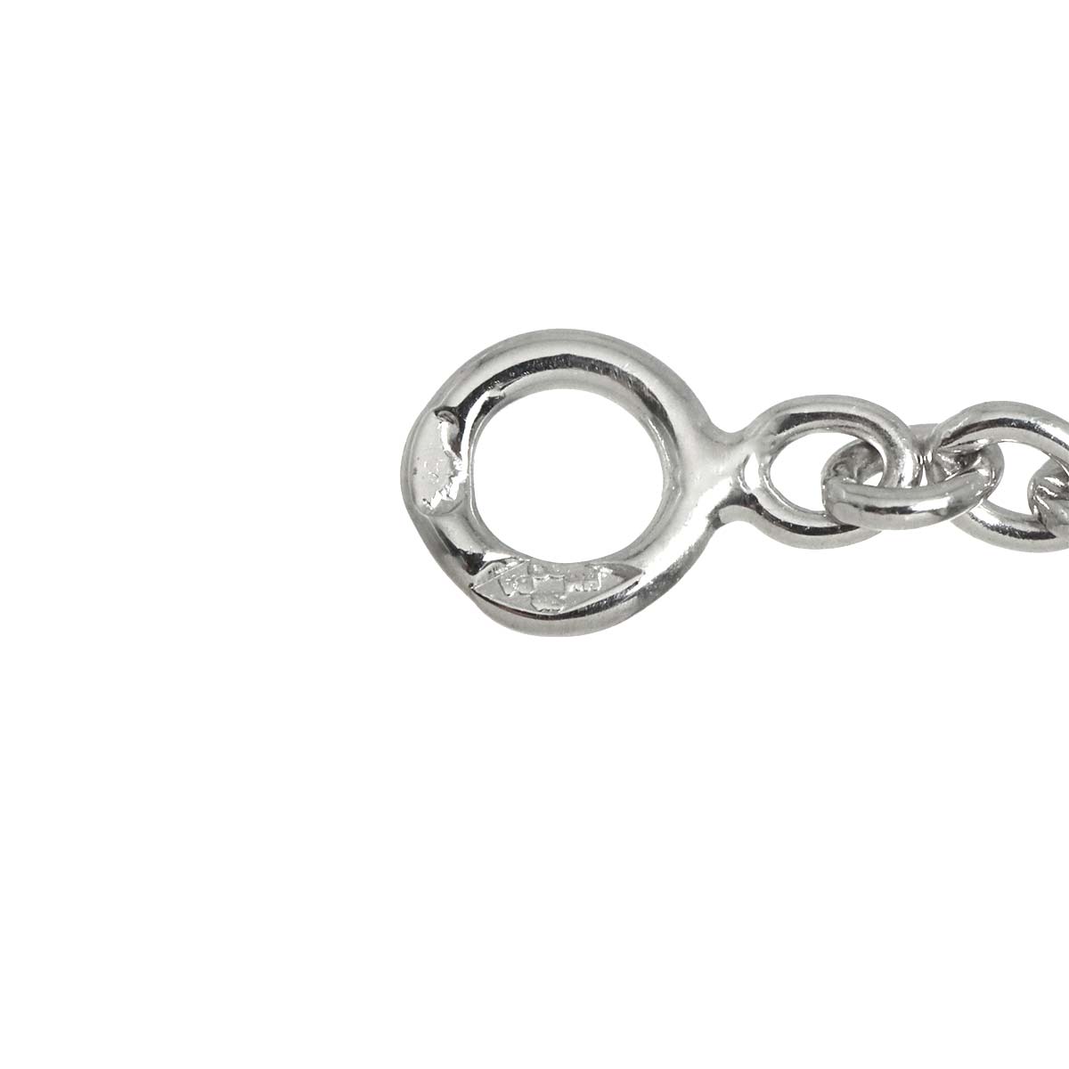 Omega Diamond Necklace 18K White Gold 750