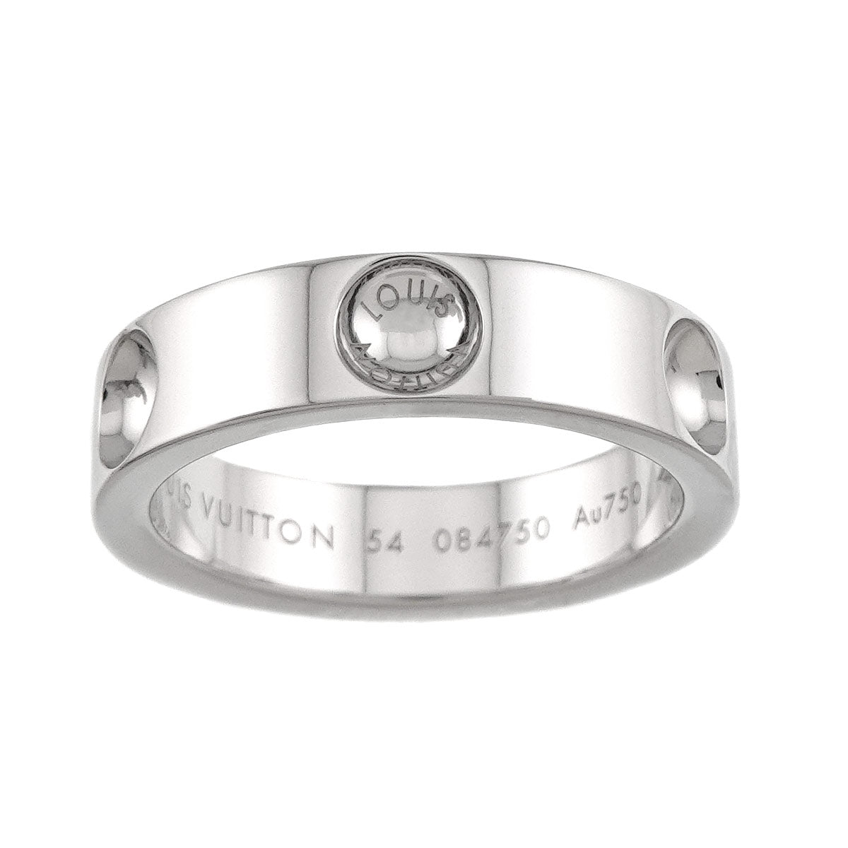 Petit Bague Empreinte Ring 18K WG 750 size54 6.75(US)